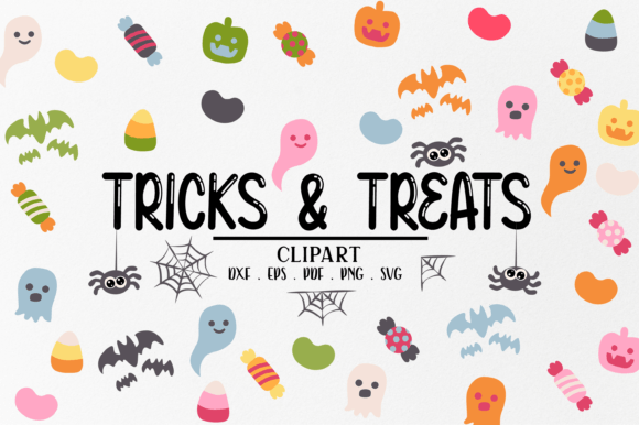 Download Cute Halloween Candy Clipart Svg - Svg Collection