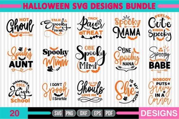 Download Halloween SVG Designs Bundle - Svg Collection
