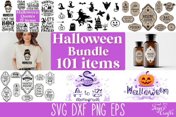 Download Huge Halloween SVG Quotes Bundle - Svg Collection