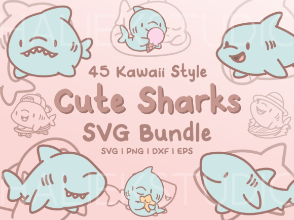 Download Shark SVG Illustrations - Svg Collection