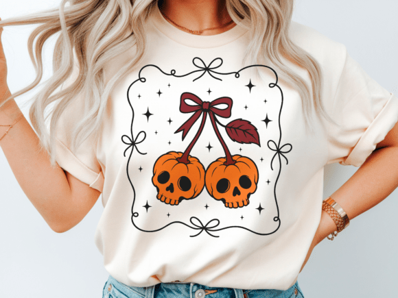Download Coquette Halloween SVG, Pumpkin Skull - Svg Collection