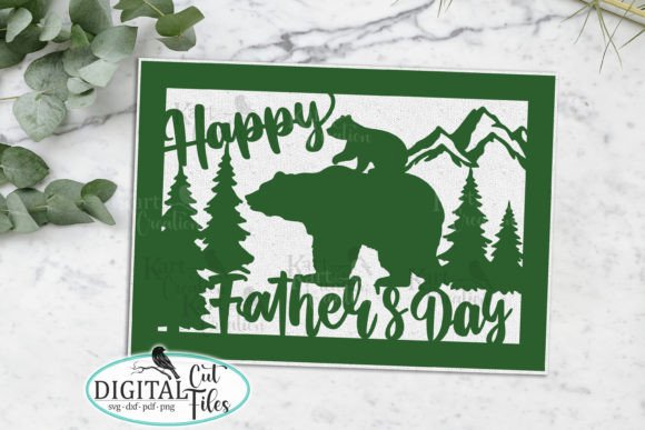 Download Happy Fathers Day Card Svg Cut File - Svg Collection