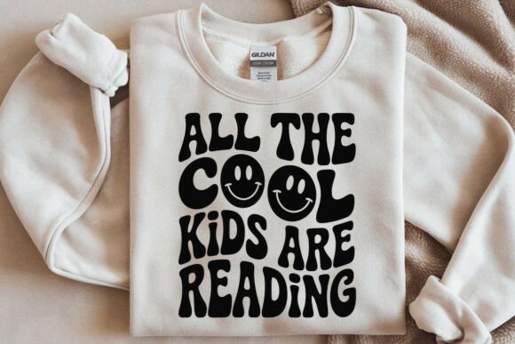 Download All the Cool Kids Are Reading SVG - Svg Collection