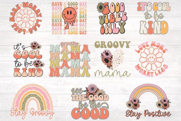 Download Groovy Retro SVG Sublimations Bundle - Svg Collection