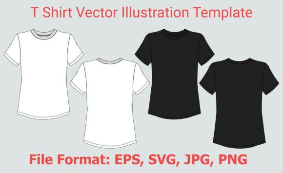 Download Black White Ladies T Shirt Vector Svg. - Svg Collection