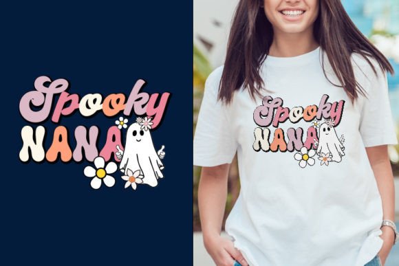 Download Spooky Nana Retro Halloween Svg Design - Svg Collection