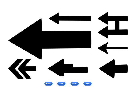 Download Left Arrow SVG Clipart Pack - Svg Collection
