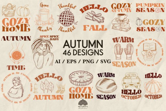 Download Autumn Groovy Designs Svg Png Eps - Svg Collection