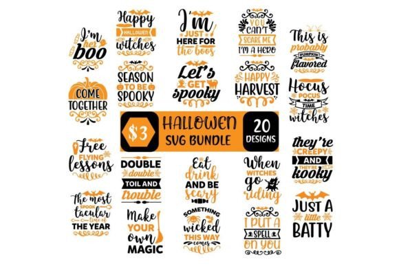 Download Halloween SVG Designs Bundle - Svg Collection