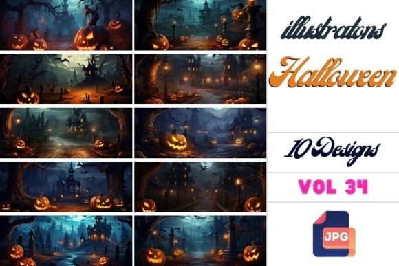 Download Halloween Imagery Bundle, Ranya - Halloween imagery Collection
