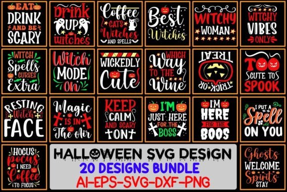 Download Halloween SVG Designs Bundle - Svg Collection