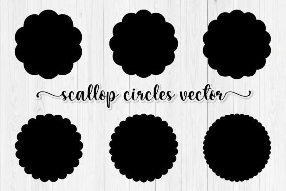 Download Scallop Circles SVG Clipart - Svg Collection