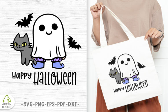 Download Layered Halloween Ghost Svg Design - Svg Collection