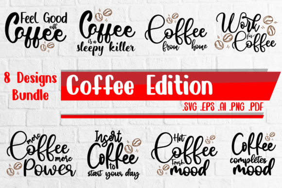 Download Coffe Bundles 8 Designs Svg Ai Png Eps - Svg Collection