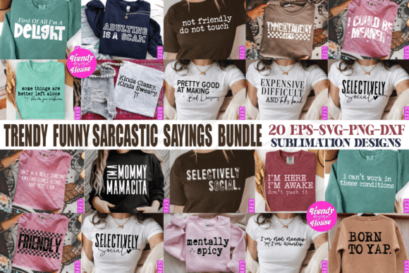 Download Funny Sarcastic Sayings SVG PNG Bundle - Svg Collection