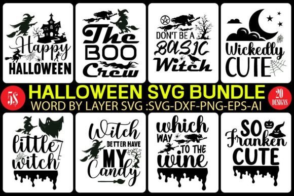 Download Halloween SVG Designs Bundle - Svg Collection