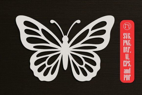 Download Paper Cut Butterfly SVG Cut File - Svg Collection