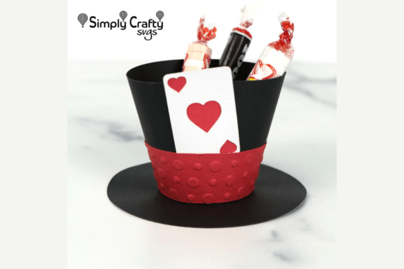 Download Magic Hat Favor Box SVG - Svg Collection