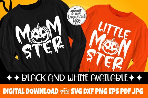 Download Mom Halloween SVG, Little Monster Svg - Svg Collection