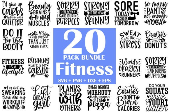 Download Fitness SVG Bundle - Svg Collection