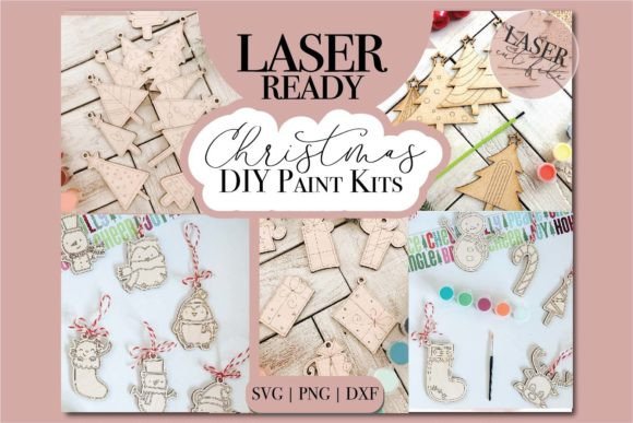Download Christmas DIY Paint Kit Laser SVG Bundle - Svg Collection